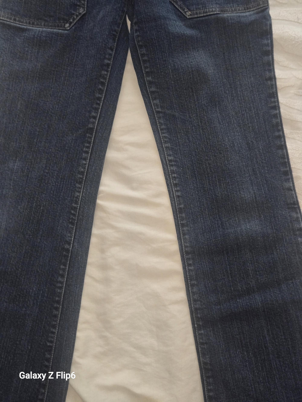 Classic Dark Blue Bootcut Jeans for Women